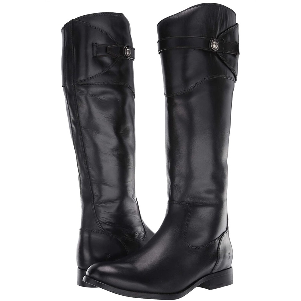 Frye Molly Button Tall leather Boots